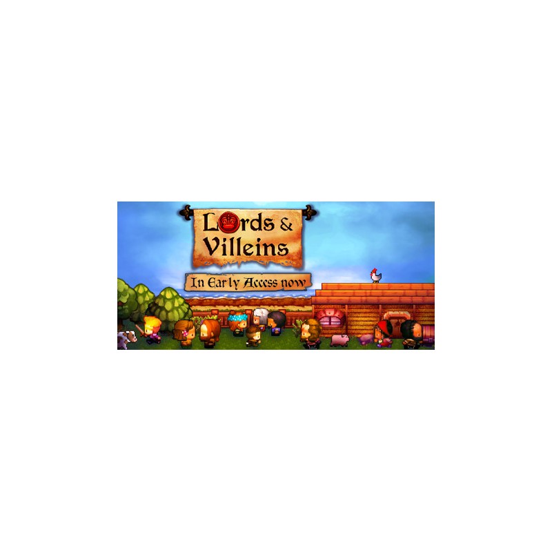 Lords and Villeins ALL DLC STEAM PC ACCESS GAME SHARED ACCOUNT OFFLINE