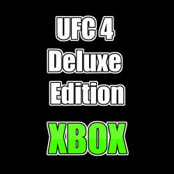 UFC 4 DELUXE EDITION XBOX...