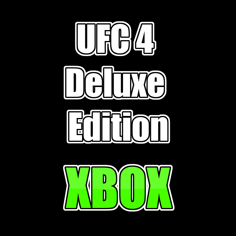 UFC 4 DELUXE EDITION XBOX ONE / Series X|S KONTO WSPÓŁDZIELONE DOSTĘP DO KONTA