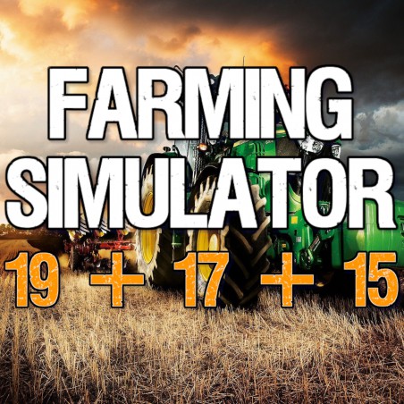 FARMING SIMULATOR 19 + 17 + 15 + WSZYSTKIE DLC DOSTĘP DO KONTA STEAM