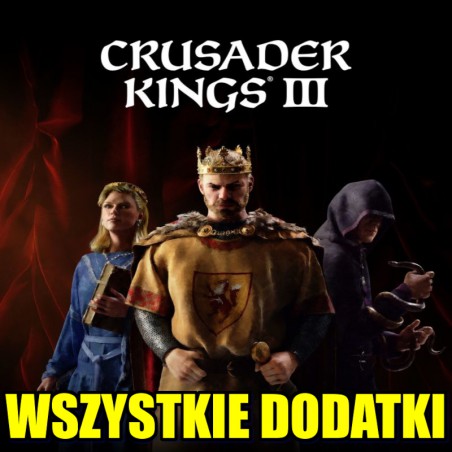 Crusader Kings III 3 Royal Edition + WSZYSTKIE DLC DODATKI KONTO PC STEAM