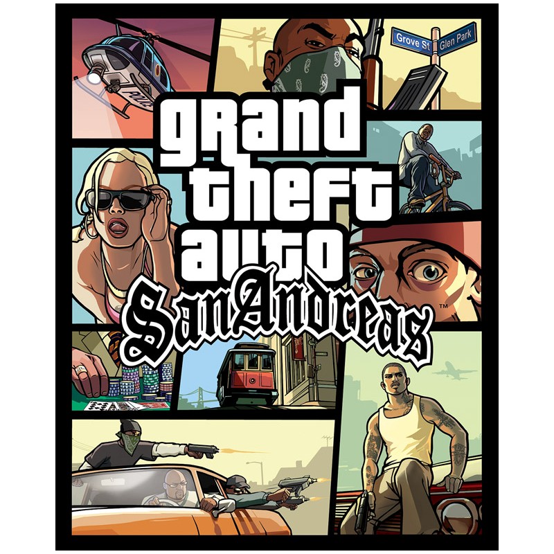 GTA San Andreas Grand Theft Auto + Vice City + III KONTO WSPÓŁDZIELONE PC STEAM DOSTĘP DO KONTA WSZYSTKIE DLC