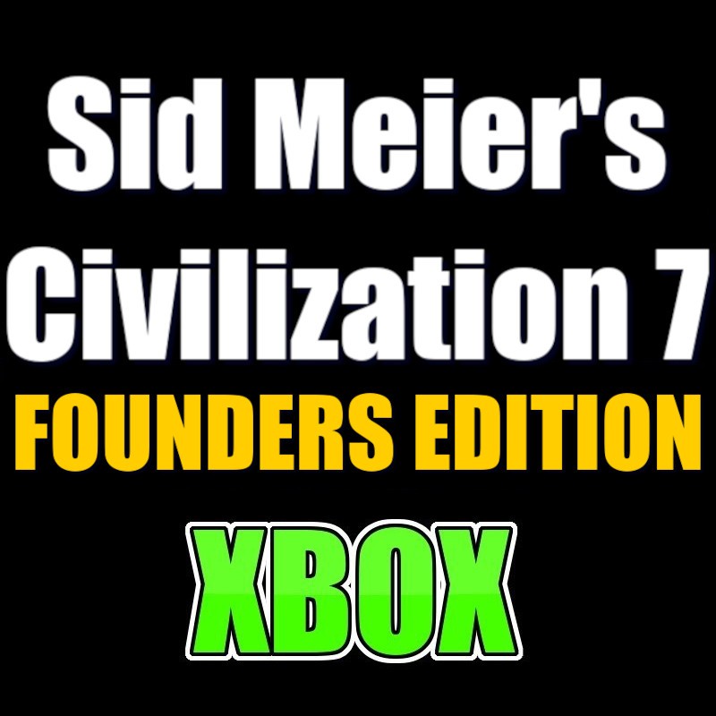 Sid Meiers Civilization VII 7 Founders Edition XBOX Series X|S ACCESS GAME SHARED ACCOUNT OFFLINE