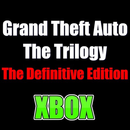 Grand Theft Auto The Trilogy The Definitive Edition GTA XBOX ONE Series X|S KONTO