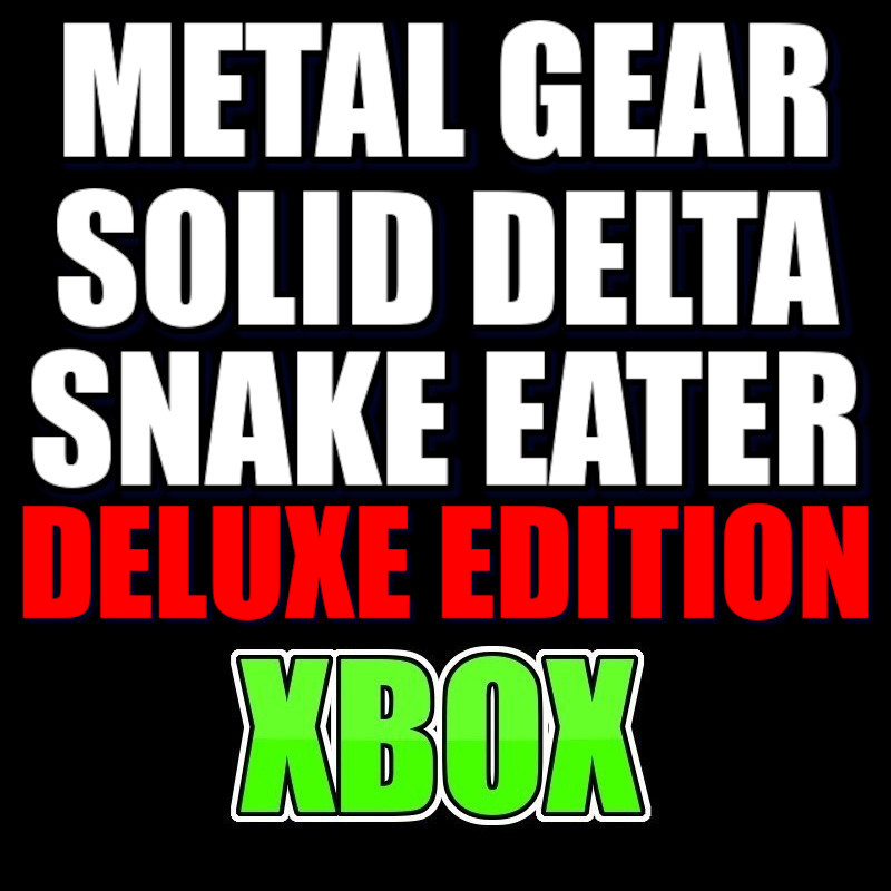 METAL GEAR SOLID DELTA Δ SNAKE EATER Digital Deluxe Edition XBOX Series X|S account