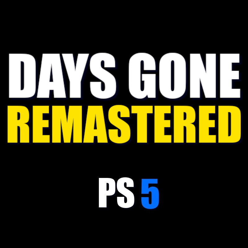 DAYS GONE REMASTERED PS5 ACCOUNT