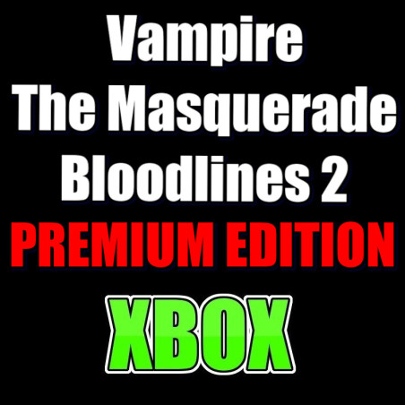 Vampire The Masquerade Bloodlines 2 XBOX Series X|S KONTO WSPÓŁDZIELONE DOSTĘP DO KONTA