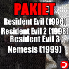 Resident Evil (1996) Resident Evil 2 (1998) Resident Evil 3 Nemesis (1999) PC KONTO OFFLINE STEAM