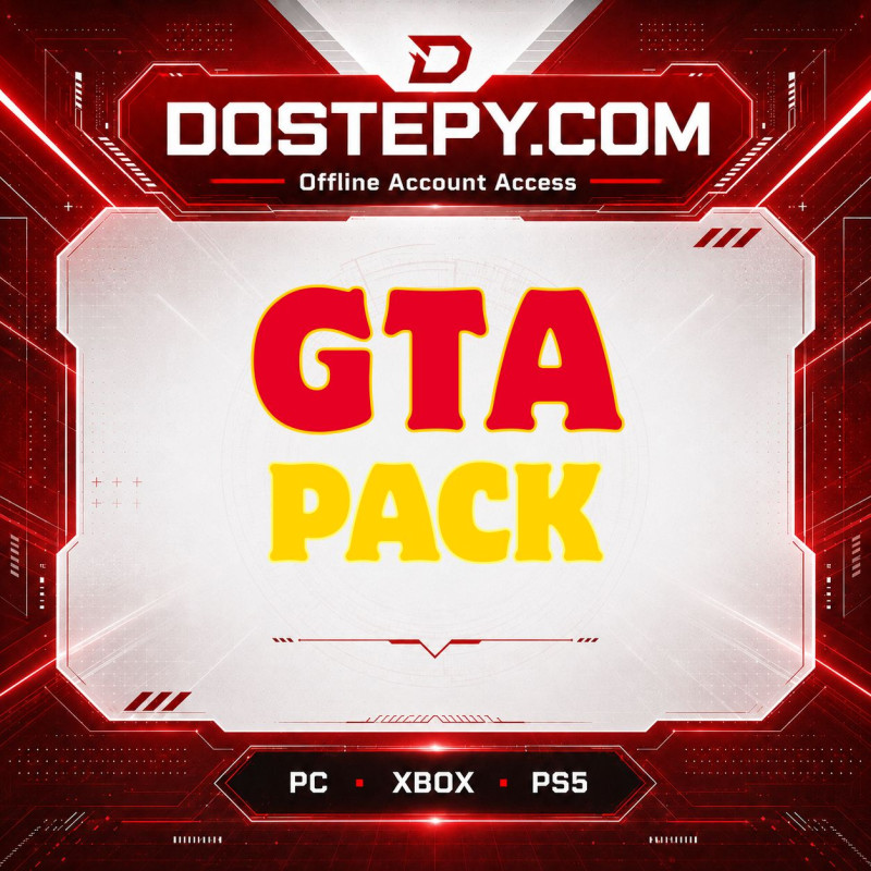 GTA 5 Grand Theft Auto V + San Andreas + Vice City Konto PC STEAM