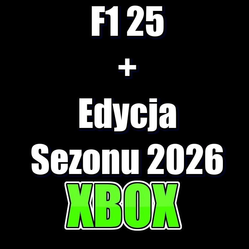 F1 25 Edycja Sezonu 2026 XBOX Series X|S KONTO DOSTĘP DO KONTA