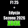 F1 25 Edycja Sezonu 2026 XBOX Series X|S KONTO DOSTĘP DO KONTA