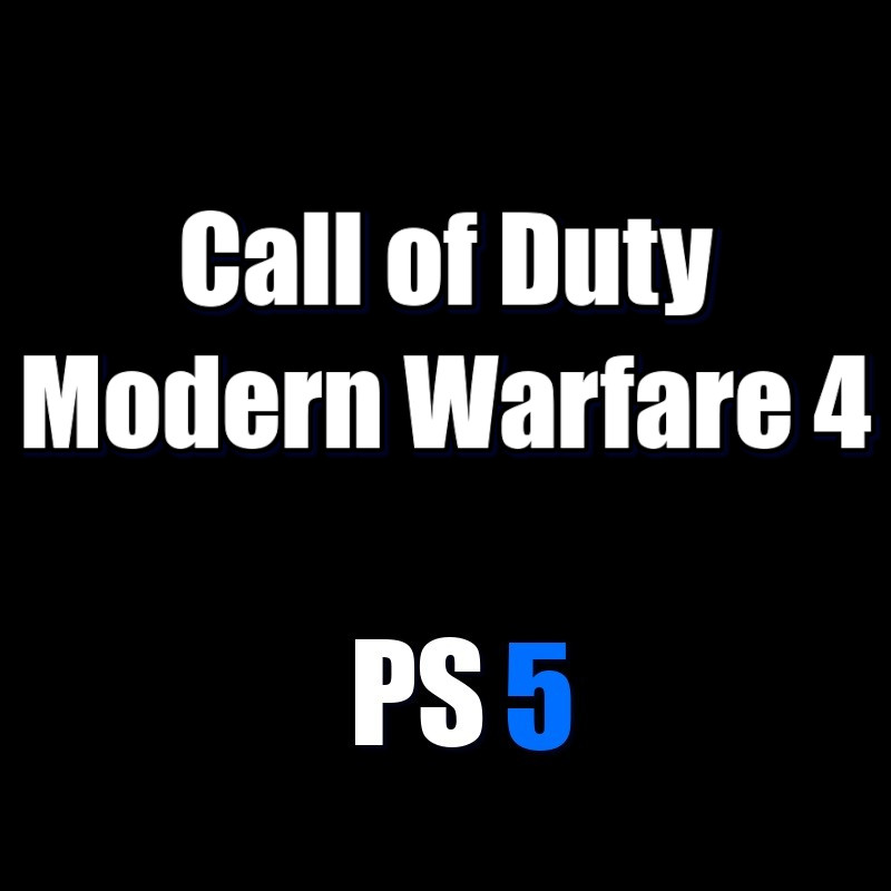 Call of Duty Modern Warfare 4 PS5 KONTO DOSTĘP DO KONTA